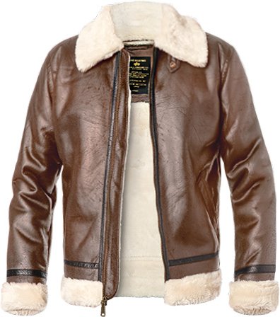 Thumbnail - ALPHA INDUSTRIES Herren Jacke braun unifarben