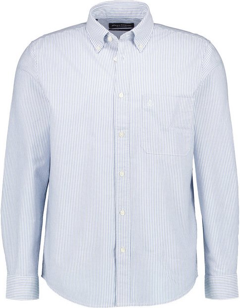 Marc O'Polo Herren Hemd blau gestreift