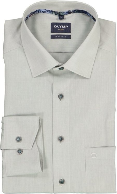 OLYMP Herren Hemd grau