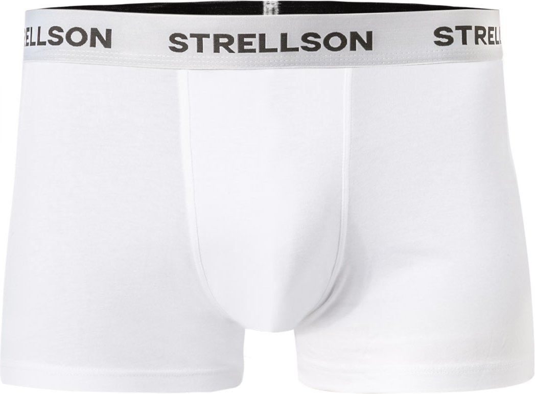Thumbnail - Strellson Herren Boxershorts weiß Baumwolle & Mix unifarben