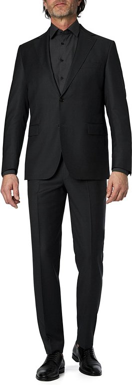 DRESSLER Herren Anzug grau meliert