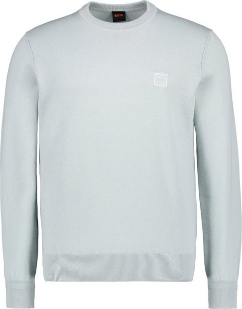 Thumbnail - BOSS Orange Herren Pullover grau unifarben