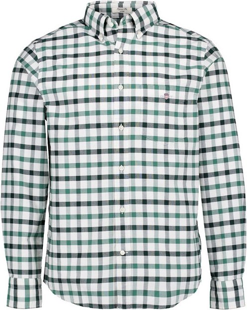 Gant Herren Hemd grün kariert