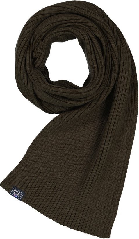 N.Z.A. Herren Schal grün Baumwolle & Mix