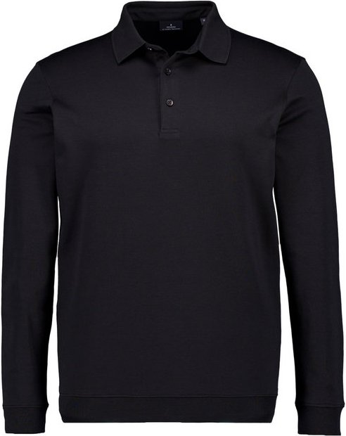 RAGMAN Herren Polo-Shirt schwarz