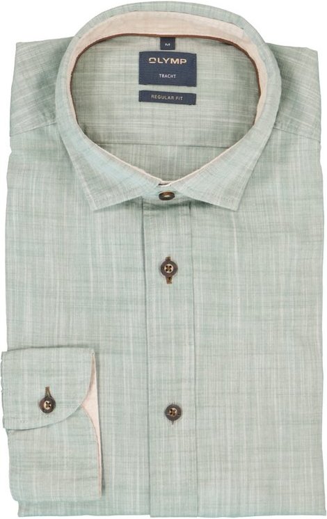 OLYMP Herren Hemd grün