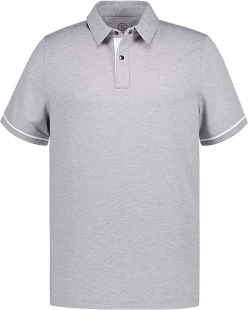 BOGNER Herren Polo-Shirt grau meliert