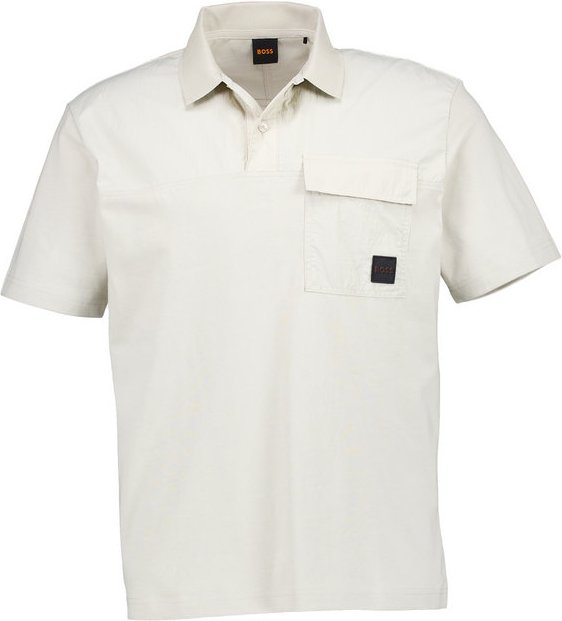 BOSS Orange Herren Polo-Shirts beige