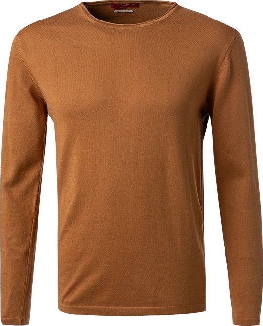 DANIELE FIESOLI Herren Pullover braun unifarben