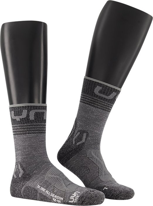 Thumbnail - UYN Herren Socken grau Mikrofaser/Funktion
