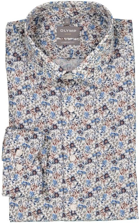 OLYMP Herren Hemd weiß Comfort Fit