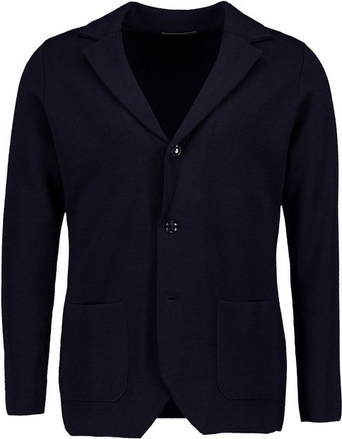 Thumbnail - BOGGI MILANO Herren Cardigan blau unifarben