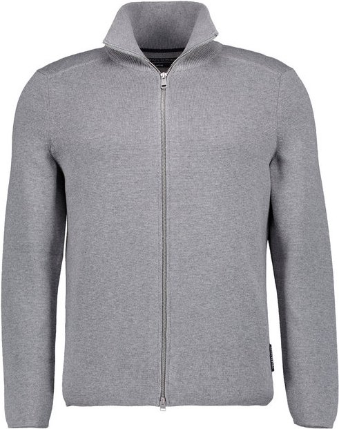 Thumbnail - Marc O'Polo Herren Cardigan grau unifarben
