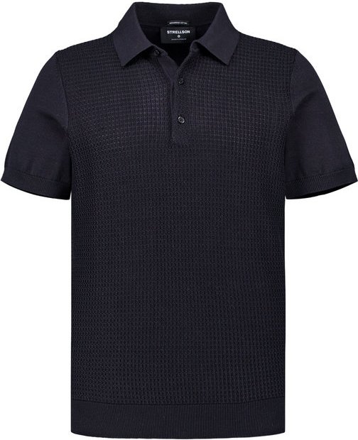 Strellson Herren Polo-Shirt schwarz