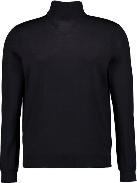 BOGNER Herren Pullover schwarz unifarben