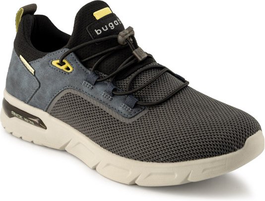 bugatti Herren Sneaker blau Textil & Canvas