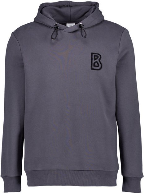 Thumbnail - BOGNER Herren Hoodie grau unifarben