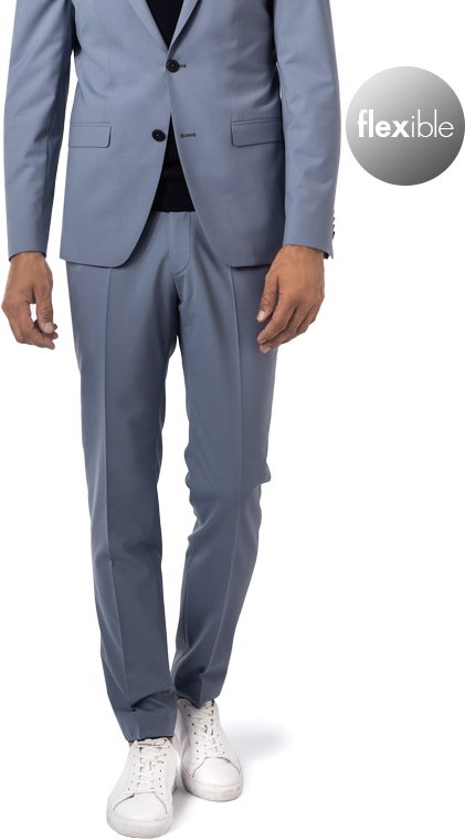 ROY ROBSON Herren Hose blau Slim Fit