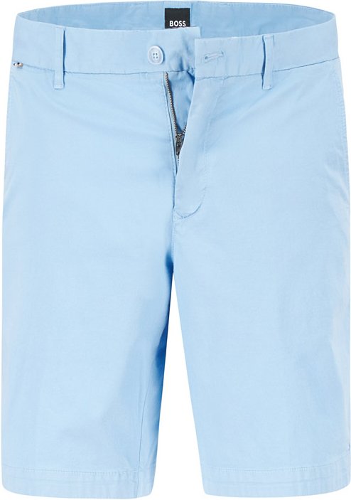 BOSS Black Herren Shorts blau Slim Fit