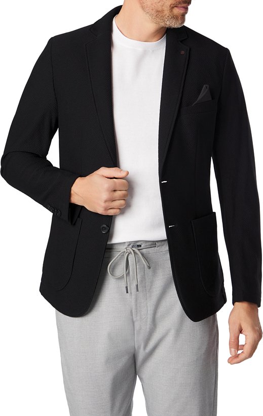 ZUITABLE Herren Sakkos schwarz