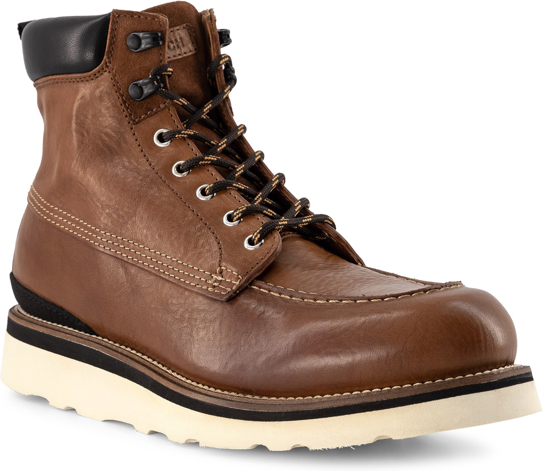Thumbnail - WOOLRICH Herren Schnürboots braun Glattleder