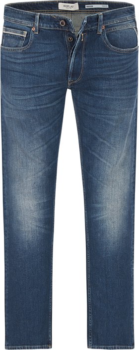 Replay Herren Jeans blau Straight Fit