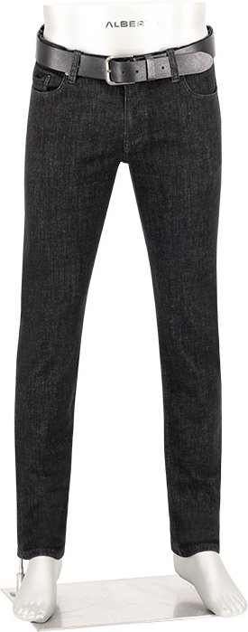 Alberto Herren Jeans schwarz Slim Fit