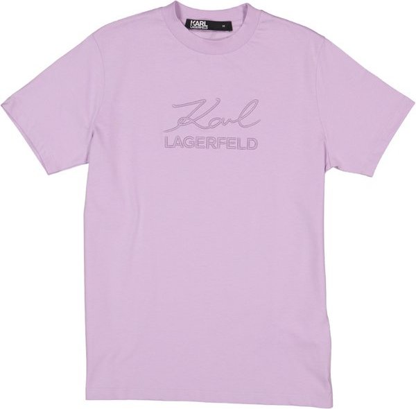KARL LAGERFELD Herren T-Shirt violett