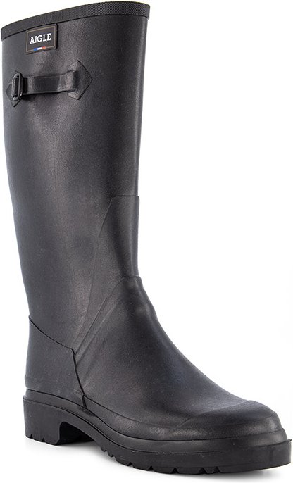 Aigle Herren Gummistiefel schwarz Gummi