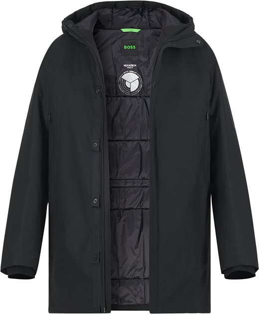 BOSS Green Herren Jacken schwarz unifarben