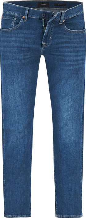 7 for all mankind Herren Jeans blau