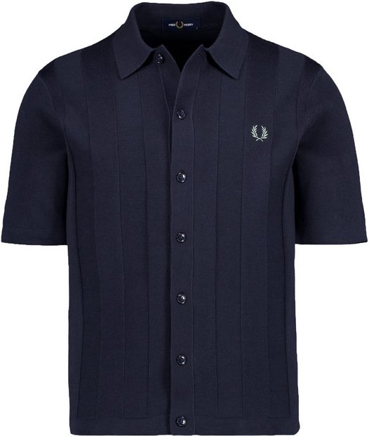 Fred Perry Herren Hemden blau