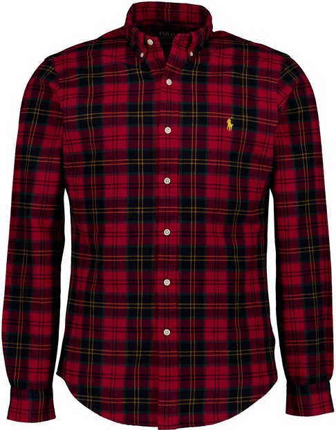 Thumbnail - Polo Ralph Lauren Herren Hemd rot kariert Slim Fit