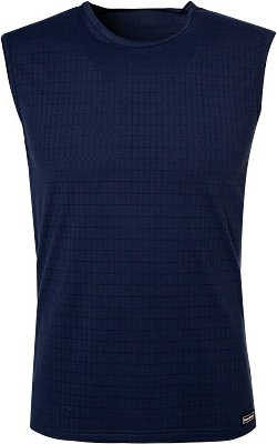 Thumbnail - bruno banani Herren Tanktop blau Mikrofaser/Funktion unifarben