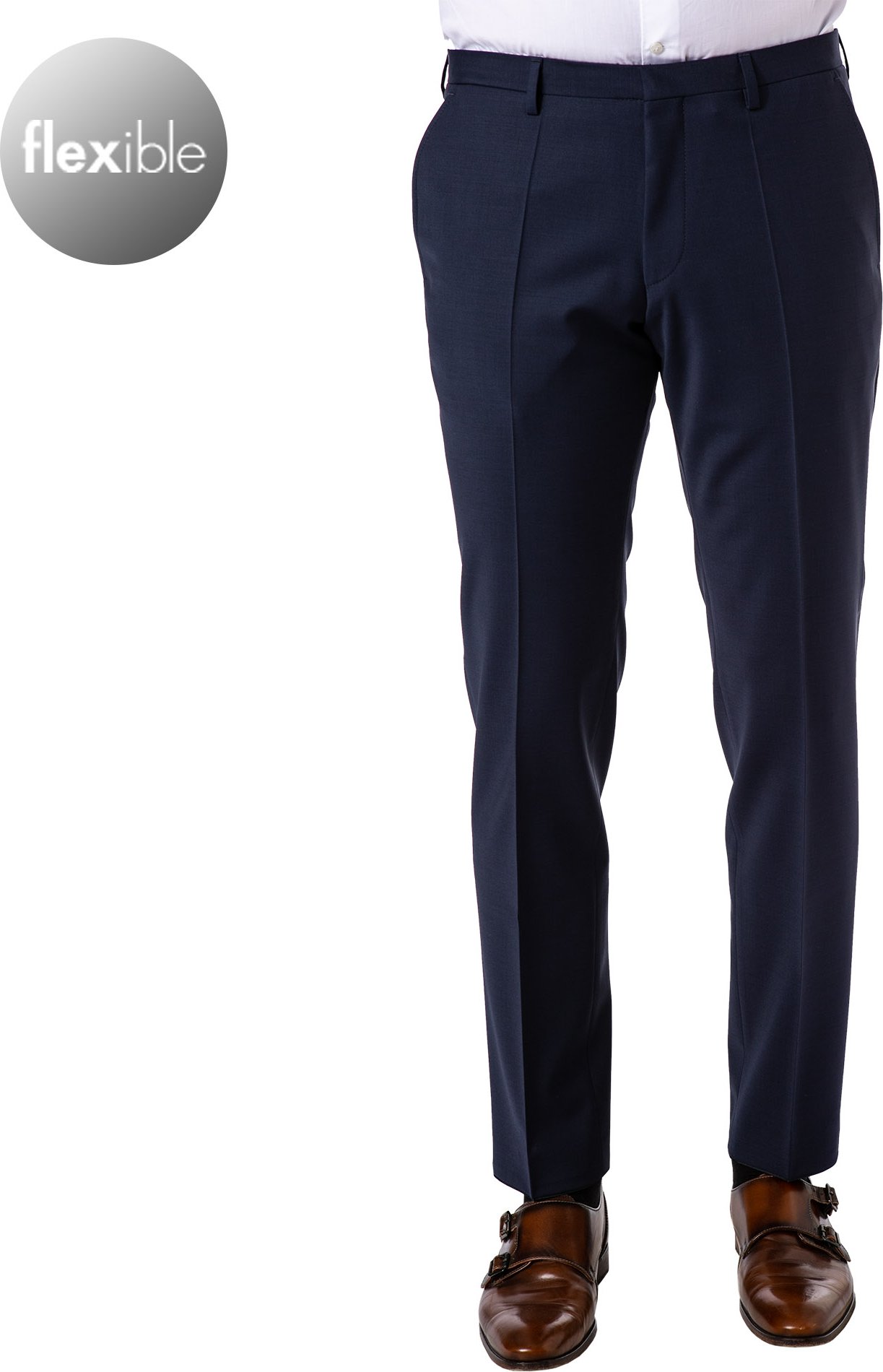 Thumbnail - ROY ROBSON Herren Hose blau Slim Fit
