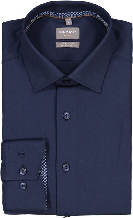 OLYMP Herren Hemd blau