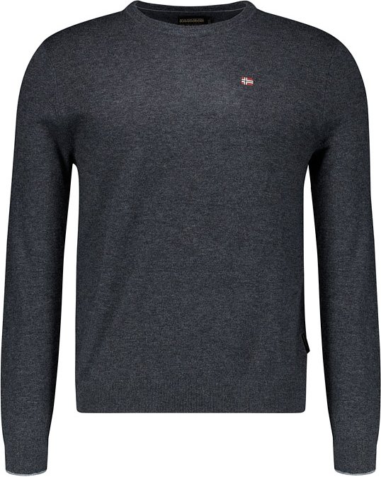 NAPAPIJRI Herren Pullover grau unifarben