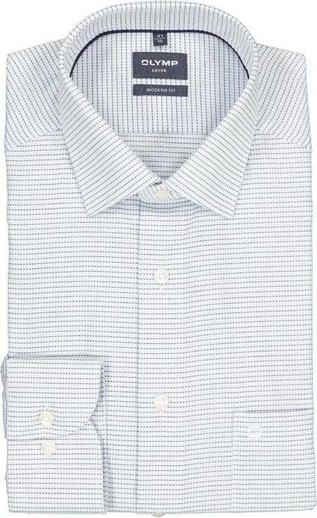 OLYMP Herren Hemd blau