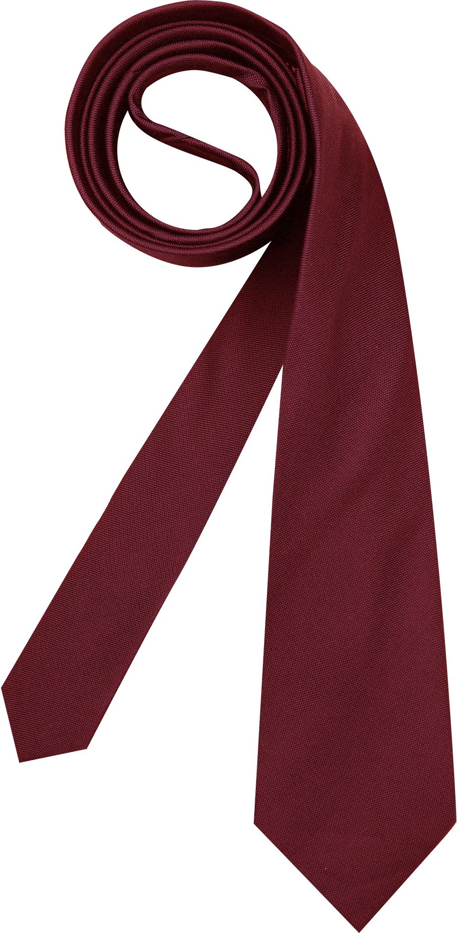 HECHTER PARIS Herren Krawatte rot unifarben