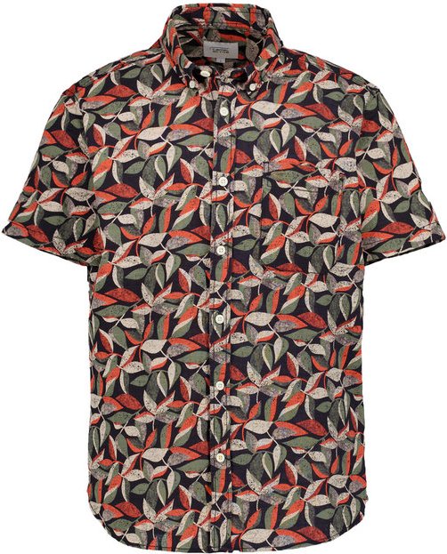 camel active Herren Hemden orange geblümt