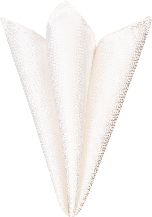 OLYMP Herren Einstecktuch weiß