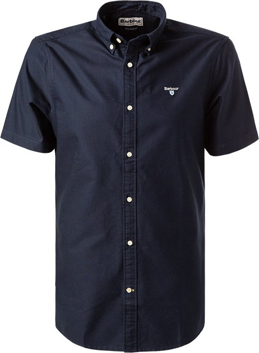 Barbour Herren Kurzarmhemd blau