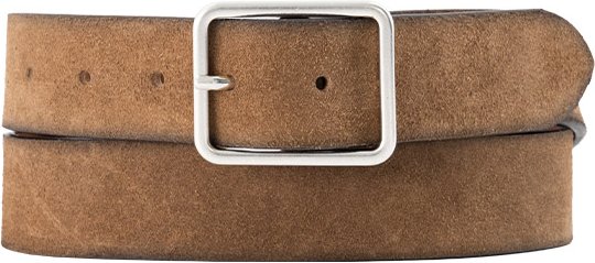 BOGGI MILANO Herren Gürtel braun Nubuk