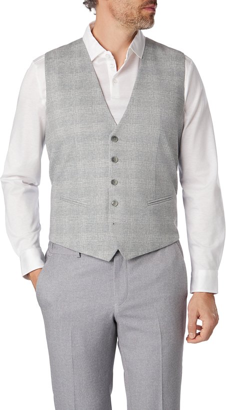 ZUITABLE Herren Anzüge grau