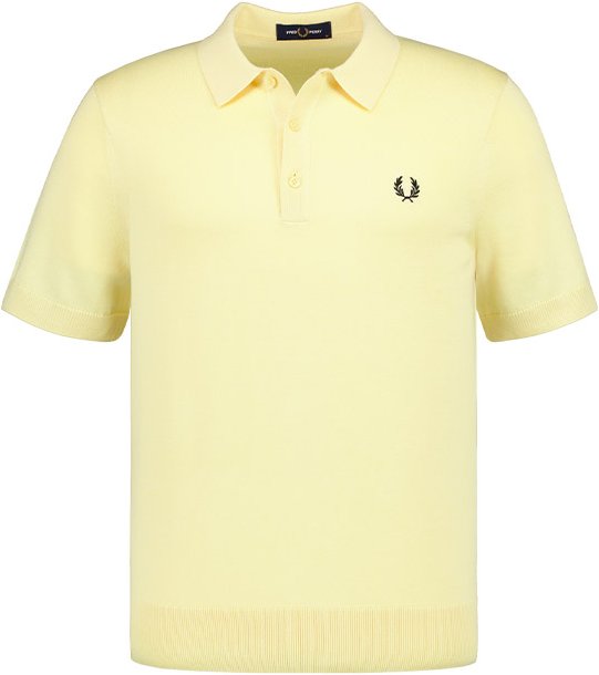 Fred Perry Herren Polo-Shirt gelb