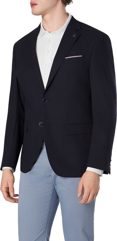 HECHTER PARIS Herren Sakko blau