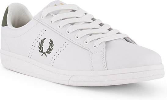 Thumbnail - Fred Perry Herren Sneaker weiß Glattleder