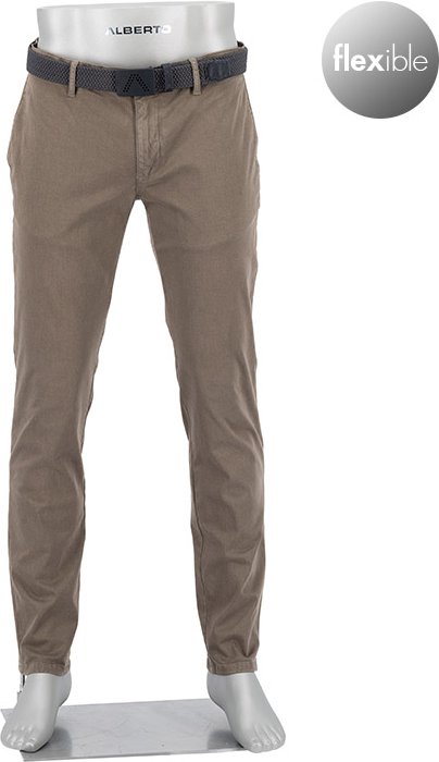 Alberto Herren Chino braun Slim Fit