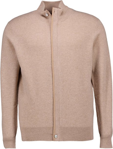 BOGGI MILANO Herren Cardigan beige unifarben