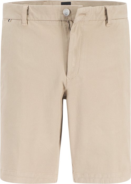 BOSS Black Herren Shorts beige Slim Fit